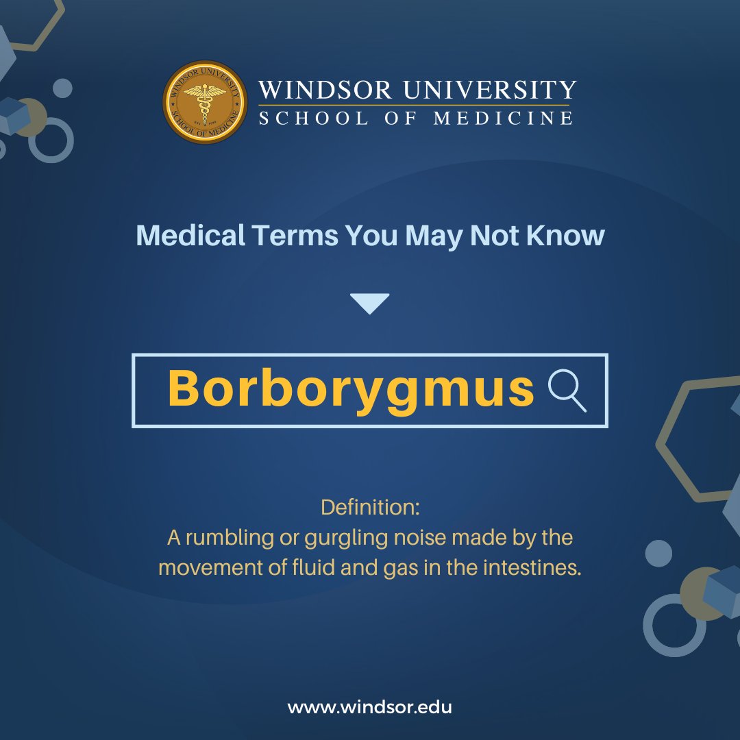 Did you know this term? Let us know in comments below. #windsoruniversityschoolofmedicine #medicalterms #caribbeanmedicalschool #wusommed #medicaleducation #careerinmedicine #medicalwords #medicalvocabulary #journeytomd