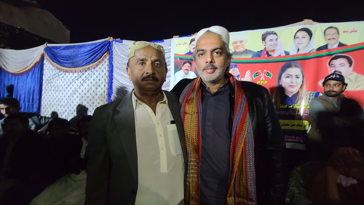 ImranKaimKhani_'s tweet photo. پی پی پی امیدوار #NA209 شازیہ عطا مری اور امیدوار #PS42 جام شبیر علی خان جھول نے محمد ابراھیم چانگ کیجانب سے رکھی گٸی کارنر میٹنگ میں شرکت کی اور شرکأ سے خطاب کیا۔۔
#چنو_نئی_سوچ_کو
@ShaziaAttaMarri @Anny_Marri @JamShabbirAli2 https://t.co/9BfZIbaKfD