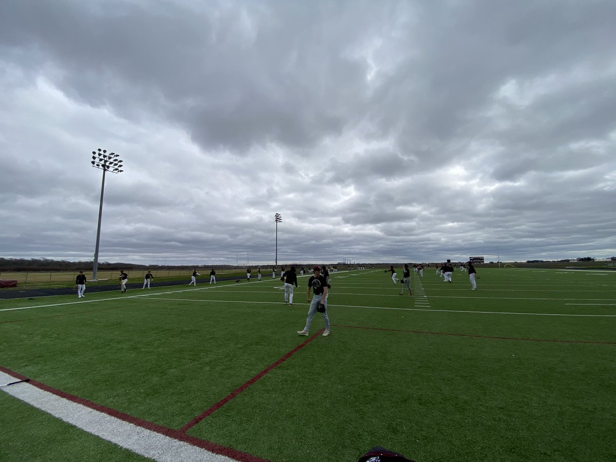 Where the green “grass” grows. Getting in some Saturday work after another rain storm.

#WeAreGR #LonghornBSB