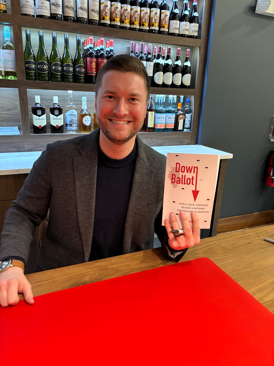 To happy to celebrate my friend, <a href="/GeorgetownLaw/">Georgetown Law</a> colleague, and AUTHOR <a href="/thewohlymammoth/">Patrick Wohl</a>  on the release of his new book “Down Ballot!” A must read for all fans of local politics #downballot <a href="/IllinoisPress/">Illinois Press</a>