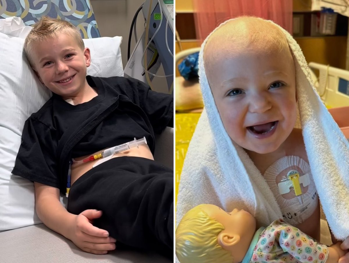 porqueTTarg's tweet photo. “Hermanos”

Por la reacción de este niño cuando le revelaron que era el donante perfecto de médula para su hermanita con cáncer.

La donación finalmente fue exitosa y pudo salvar la vida de la niña. https://t.co/ZXUhevtsXM