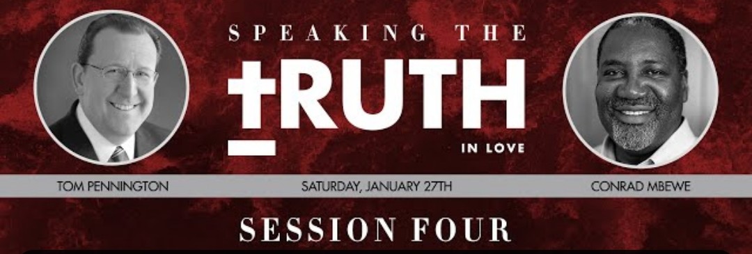 jpriley7's tweet photo. Session 4 of @TruthinLoveCon starts in 15 mins; at 6:30 CT / 7:30 EST.
Join us FREE on livestream and hear from two wonderful, kind brothers; @tom_pennington and @ConradMbewe!
https://t.co/fzMKkcjoFv
@FoundersBaptist #Conviction #SpeakingTheTruthInLove https://t.co/Q6GyoPCRk6