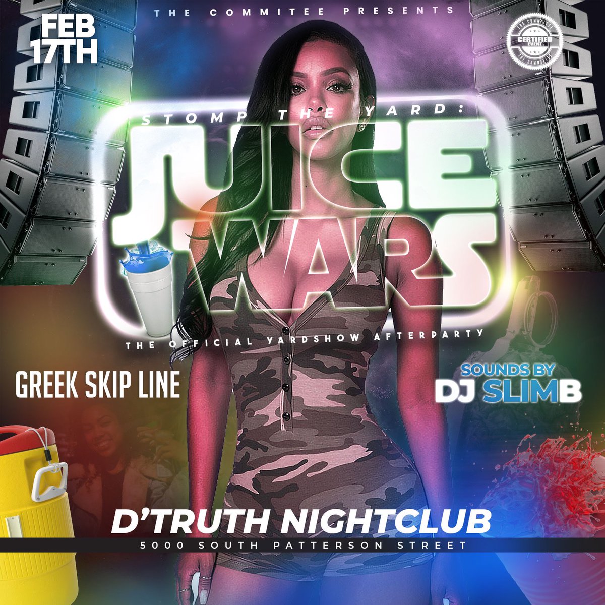 TheC (@thecommitteevsu) on Twitter photo FEB 17th 🫵🏾 STOMP THE YARD: JUICE WARS 🥤THE OFFICIAL YARDSHOW AFTERPARTY🔥 Your Favorite Frat/Sorority Juice will be on deck 😁 Be sure to have a RESPONSIBLE driver, this gon be one to remember 👏🏾 YOU ALREADY KNOW WE DONT COME TO PLAY🌚 FEB 17th 🫵🏾 STOMP THE YARD: JUICE WARS 🥤THE OFFICIAL YARDSHOW AFTERPARTY🔥 Your Favorite Frat/Sorority Juice will be on deck 😁 Be sure to have a RESPONSIBLE driver, this gon be one to remember 👏🏾 YOU ALREADY KNOW WE DONT COME TO PLAY🌚
