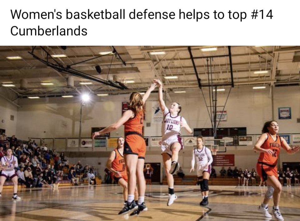 Great team defense helps your Lady Lions hold the 14th ranked University of the Cumberlands to 49 points in win. 
FHU 57 
Cumberlands 49 

<a href="/NAIAWomensHoops/">NAIA WBB Hoops Report</a> 
<a href="/MidSouthSports/">Mid-South Conference</a> 
18-4 
#family