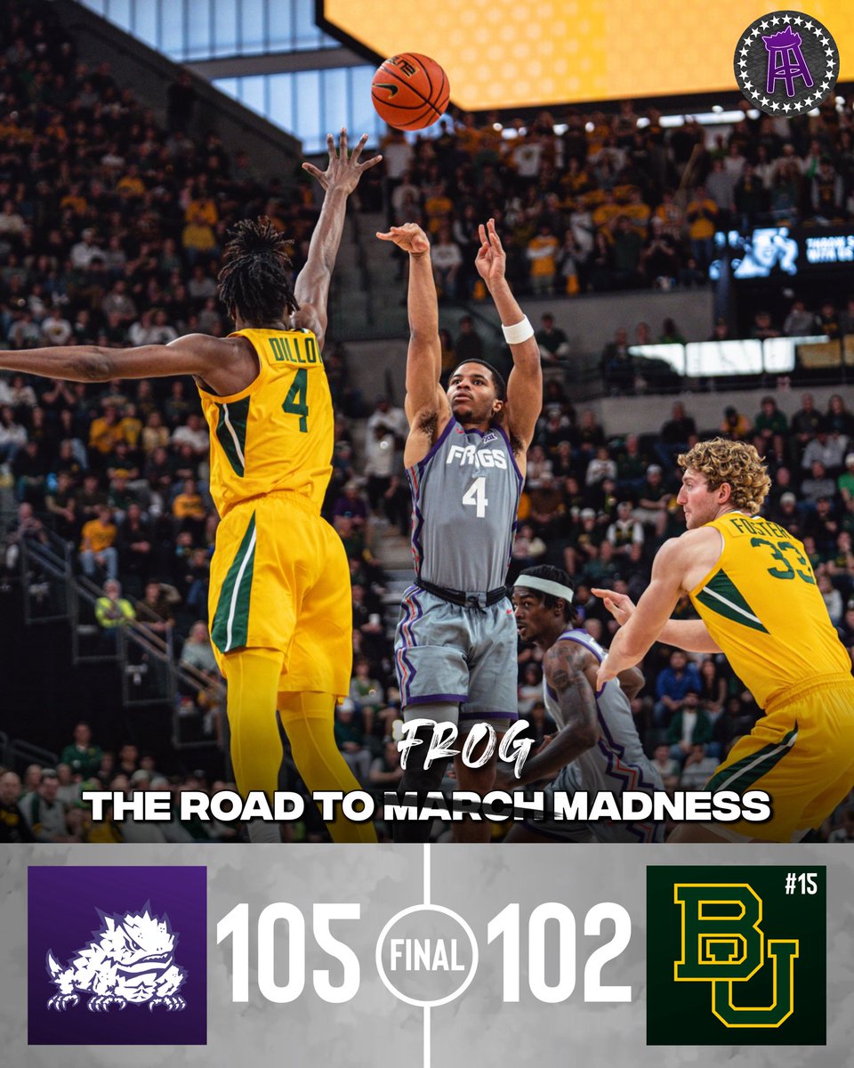 WHAT A GAME!! FROGS WIN IN 3OT!!!!🐸