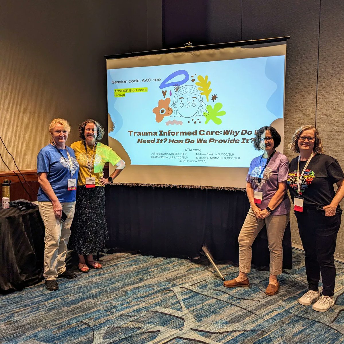JLawSLP's tweet photo. #atia2024 happened and was a blast, as usual. Learned a lot and got to share our passions. Oh...and I go to hold an alligator 😬 https://t.co/phZP8miQT2