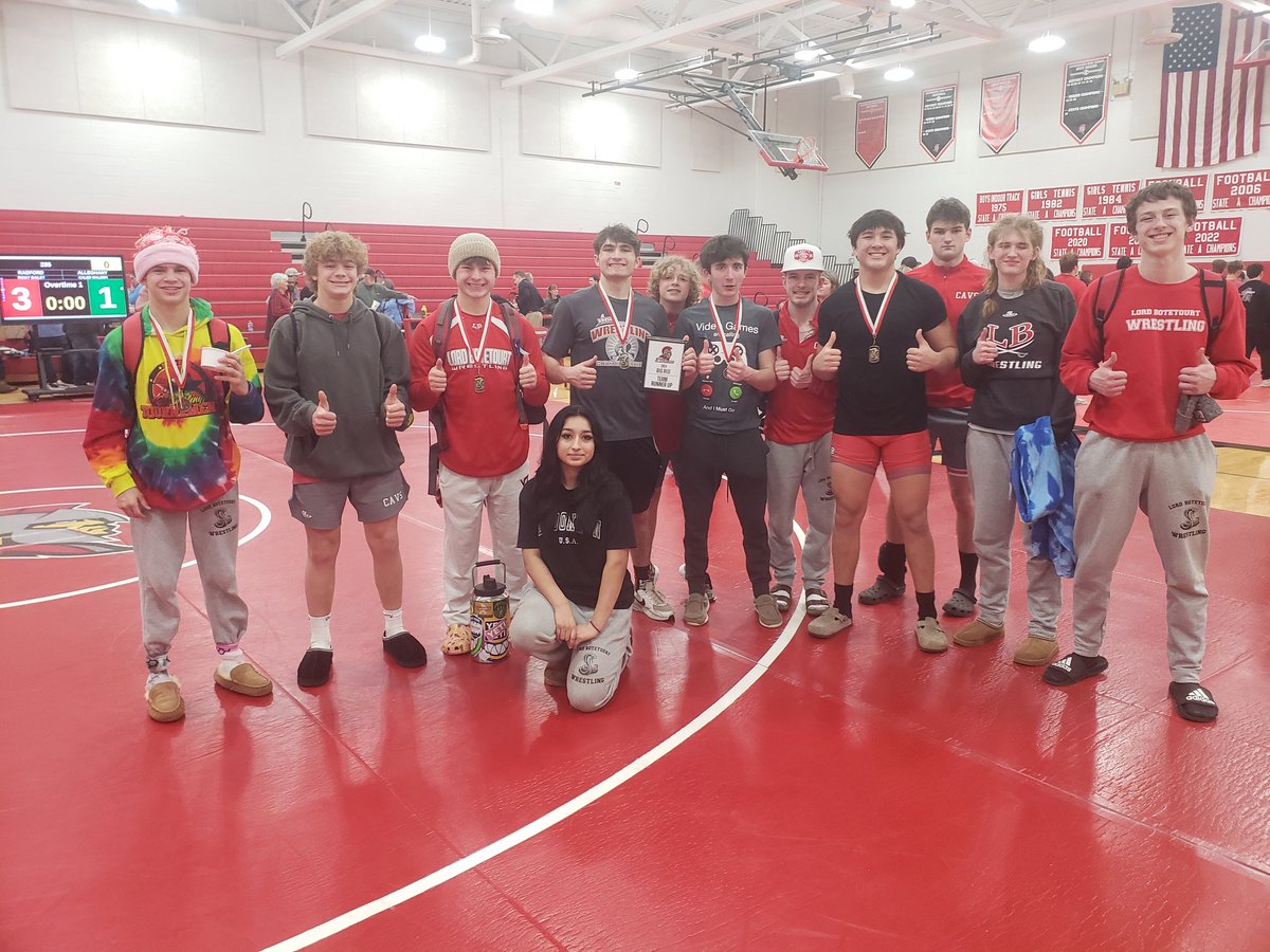 LBcavswrestling's tweet image. Lord Botetourt takes home 2nd Place at the 2024 Big Red!
@LBHS_AD