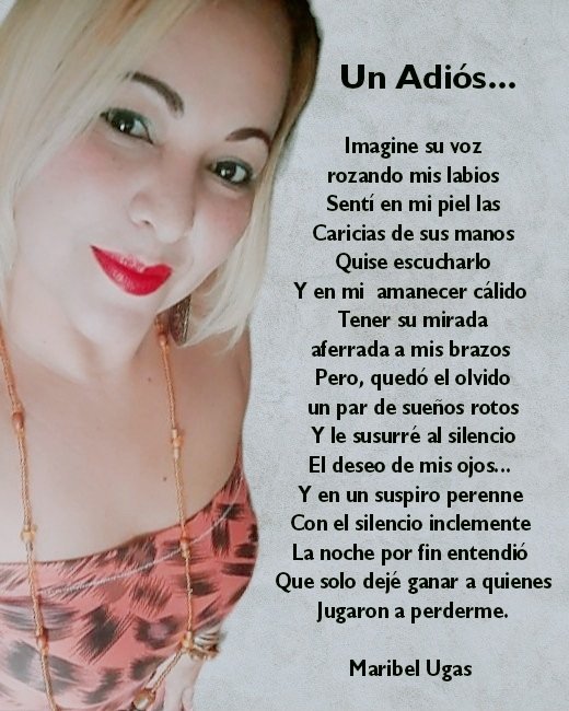 Un Adiós...