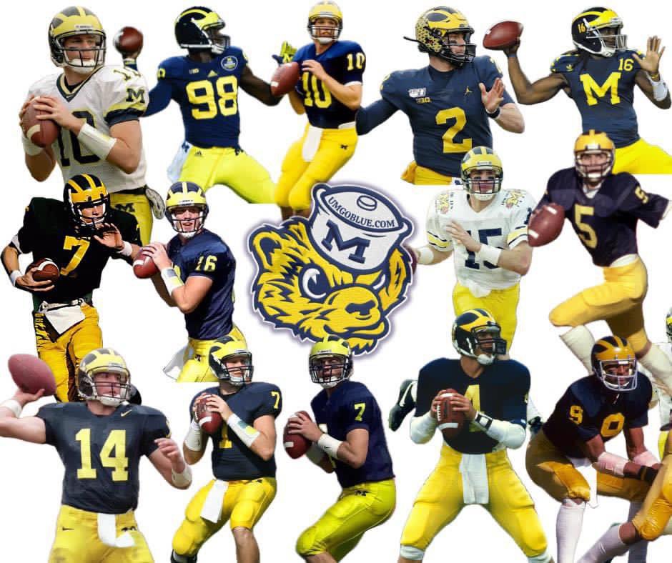 Who was the QB when you started watching Michigan Football? 〽️ #GoBlue