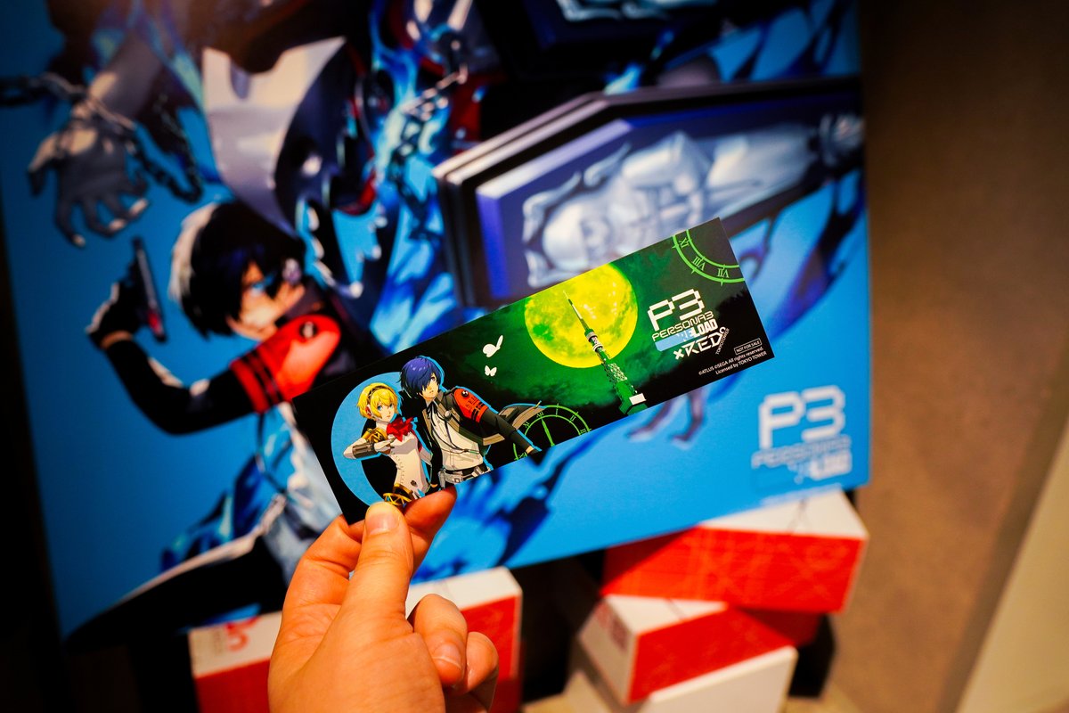 ⚠️本日最終日！／ ◢| ペルソナ3 リロード × RED° |◤ 『ペルソナ3