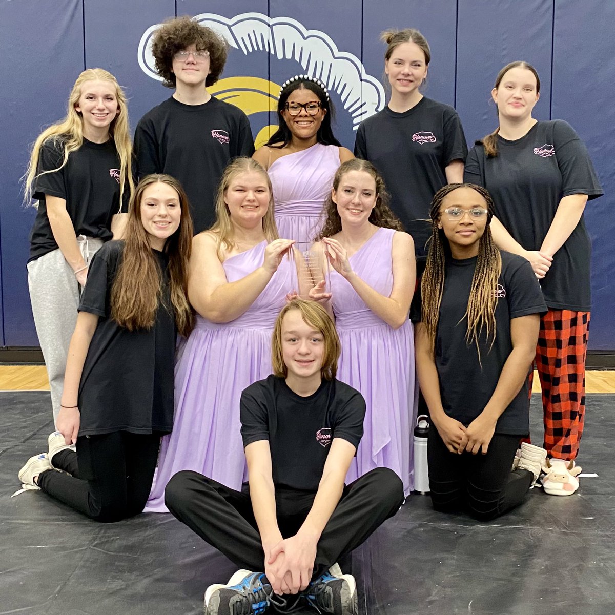 Congratulations to Hanover HS Winter Guard. 1st place SRA1 at Midlothian HS. @hhshawks03 #itsagreatdaytobeahawk #hawkyeah #aia2024