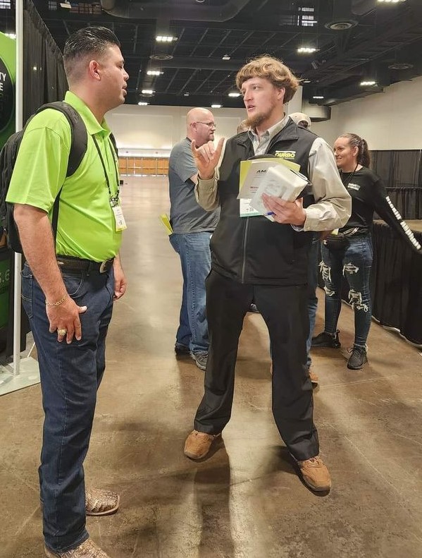 ParkingCurbos's tweet photo. Connections made through an expo like the #PaveX Show have turned out to become some of our top national clients at Curbo Parking Curbs.

We are honored to be one of the founding partners of this SOLD-OUT tradeshow floor! https://t.co/B3viRCp6nC
