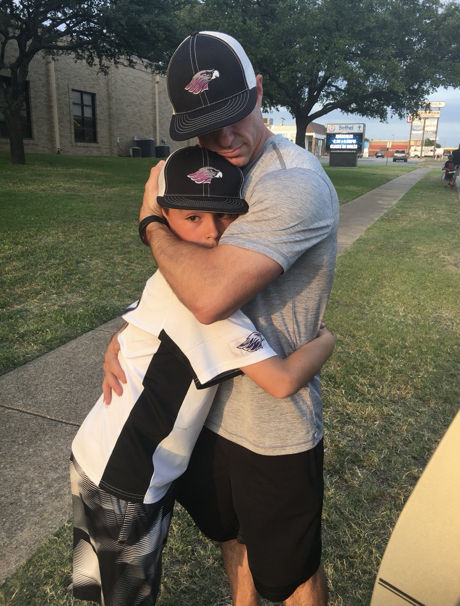 jcarrell3's tweet photo. I always wanted to be a father, and I always wanted to have a boy.  Thank you for making that happen, Lord, 16 years ago today.  Happy birthday, Coop.  Thank you for every minute.  Love you, bud.  @cooper_carrell https://t.co/BEMz4IgOmJ