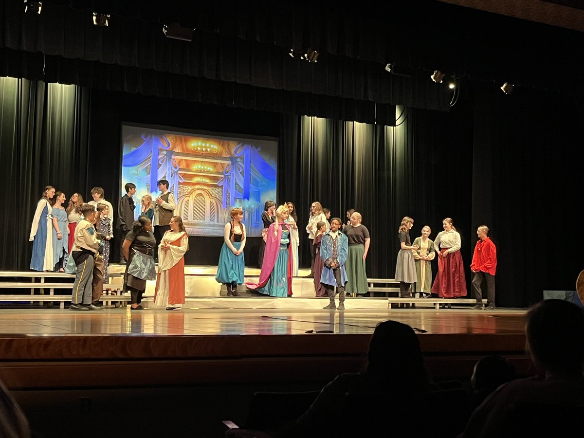 The Bally Family loved seeing my students perform in the NMS musical tonight!!