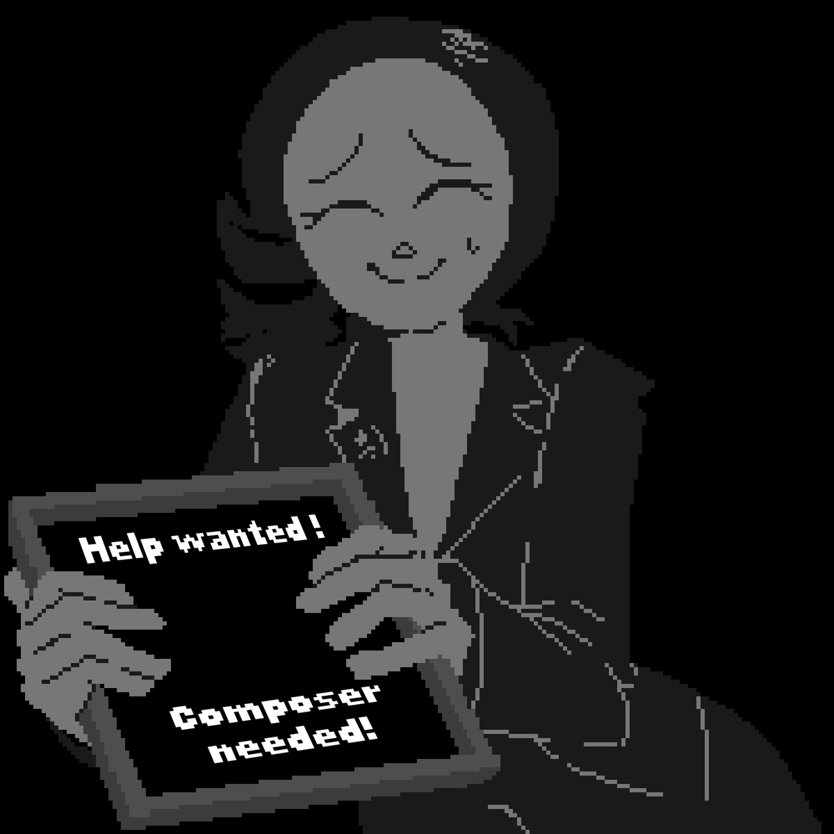 areyoufunkin's tweet photo. COMPOSER NEEDED !

We are currently looking for a composer, who has experience in making chiptune/gameboy music, for a horror themed FNF mod.

For further information, you can DM me on discord
"tobrey" for more information and payment!

#fnfmod #fnf #imscared #fridaynightfunkin https://t.co/F7KiRH9Afm