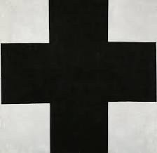 bshortly's tweet photo. @craighunter_ and I had a baby last month - she is already a big art history nerd - her favorite thing right now is a print out of Kazimir Malevich’s “Black Cross.” https://t.co/yQGkbER1VE