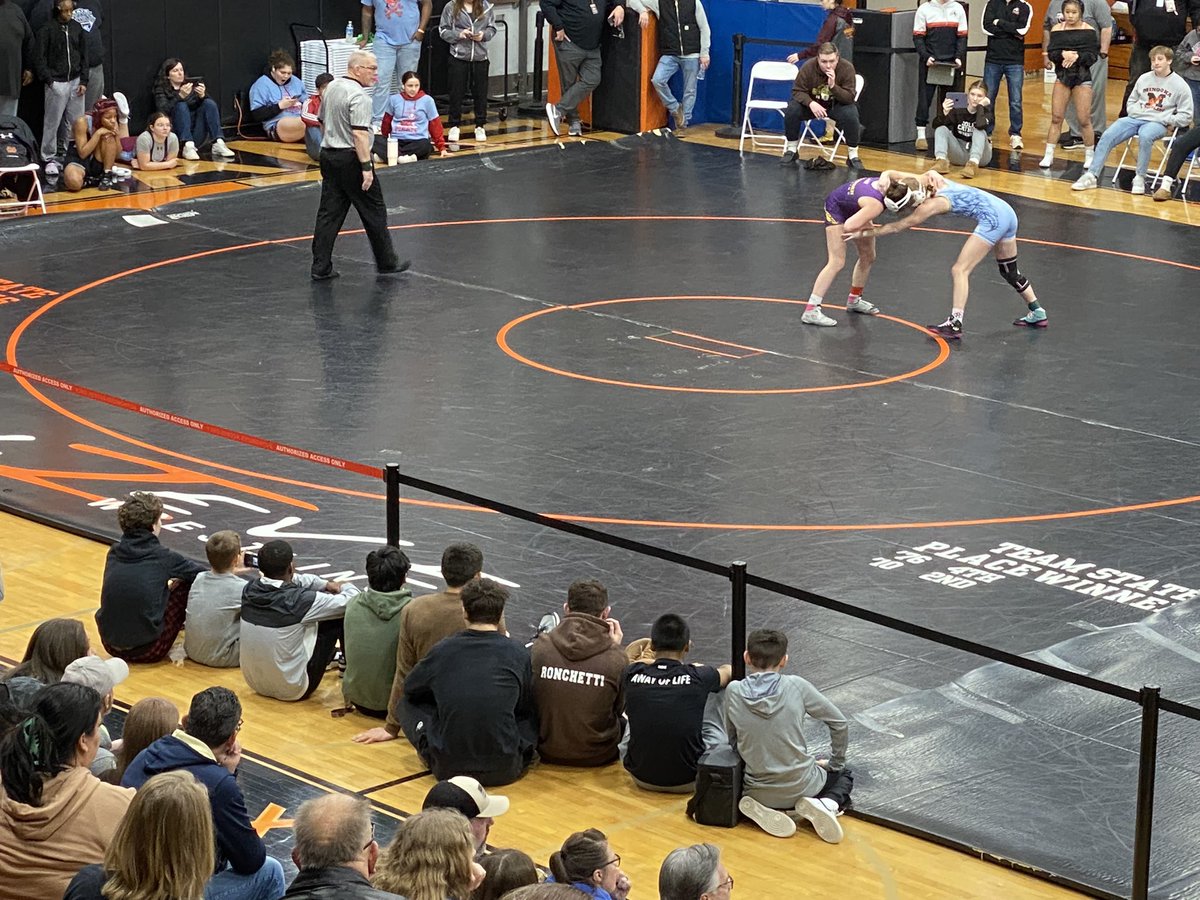 THIS is what this sport is all about. As <a href="/gracelaird2025/">Grace Laird</a> wrestles in the regional finals, her teammates watch matside. These boys make her better everyday but what matters most is that they are family. <a href="/JCAwrestling/">JCA Wrestling Family</a>