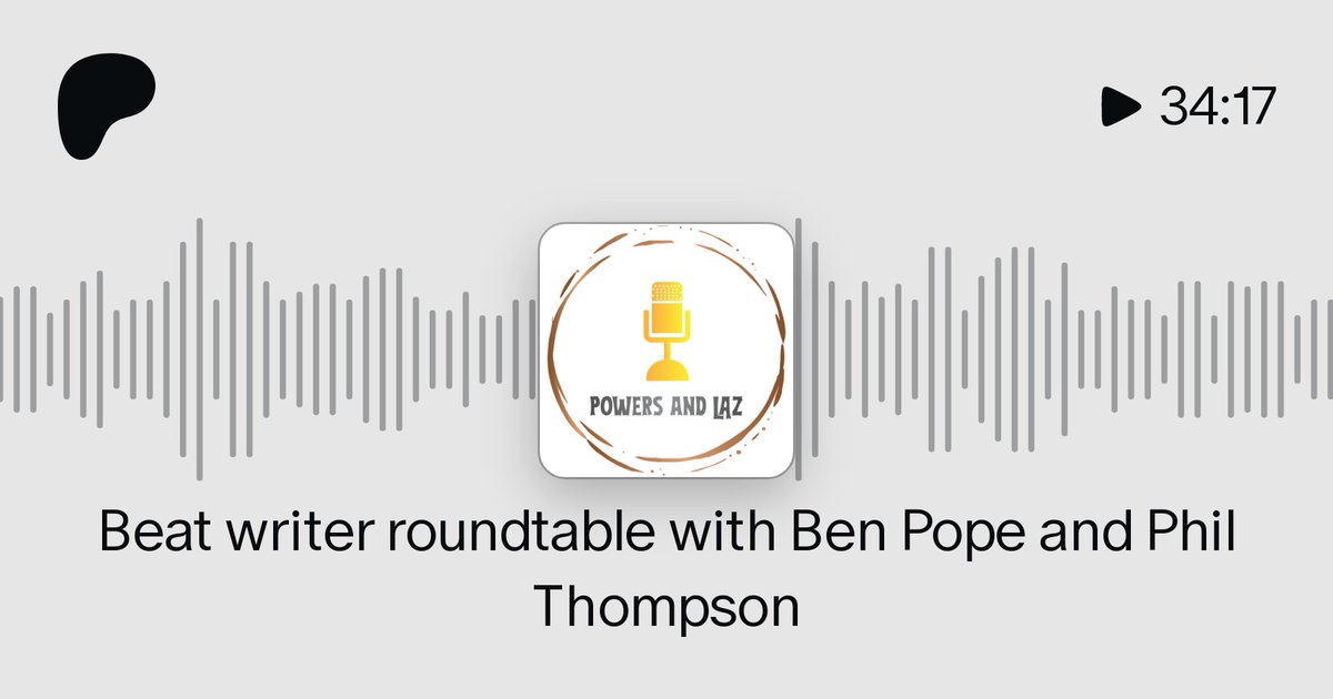 MarkLazerus's tweet photo. New POWERS &amp; LAZ: It's another beat writer roundtable! I'm joined by @_phil_thompson
and @BenPopeCST to talk about the Blackhawks and the NHL skills competition and more. But mostly, Ben and I just try to psych out Phil about the #DanglingDeathBoxOfDoom.

https://t.co/2fOrGSGnKI https://t.co/xEyM5drwG9