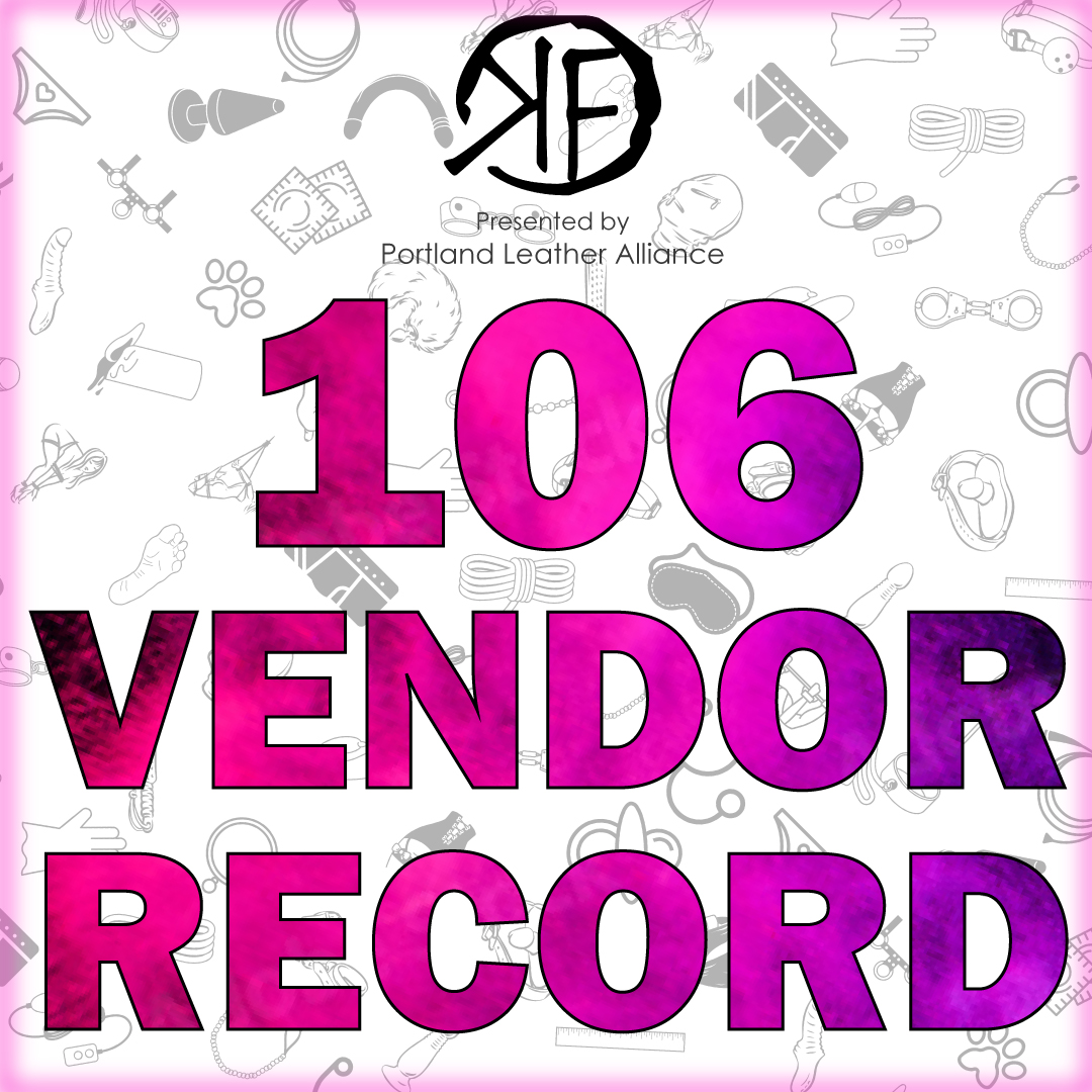 KinkFest 2024 will have a RECORD number of  selling all the toys, clothing, and gear you can imagine. Start saving :)

Full vendor list: kinkfest.org/vendors.php