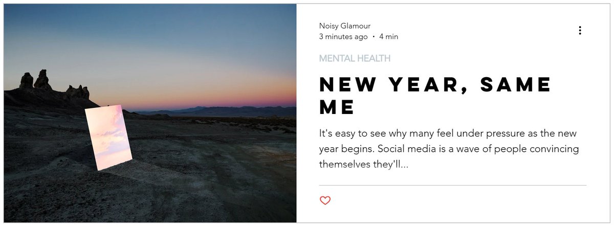 Hello! Sorry it's been a while! A new blog post has just been published. 

"New Year, Same Me" is available to read now! thefightofyourlife.co.uk/post/new-year-…

This post talks about the pressure of social media and how new year resolutions can actually do more harm than good. #TFOYL