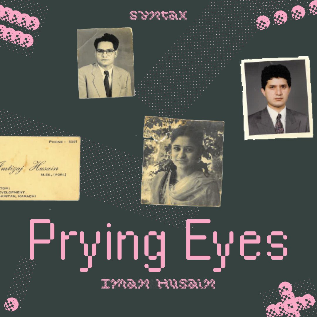 syntaxmag's tweet photo. Iman Husain (@imankhusain) explores public and private memory in 𝖕𝖗𝖞𝖎𝖓𝖌 𝖊𝖞𝖊𝖘.

on issue_01 https://t.co/JyRW0RzCrv