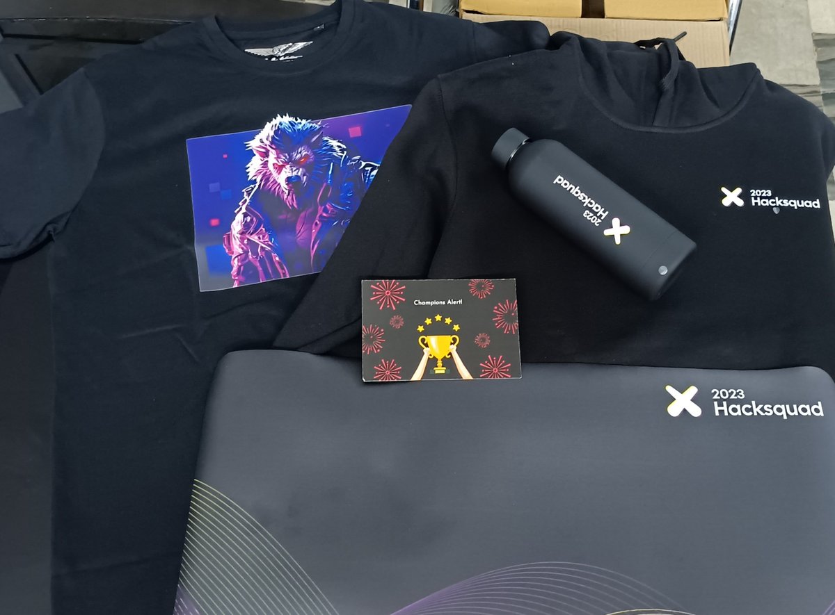 JiyaGupta_dev's tweet image. 🎉 Just received my Rewards from HackSquad 2023! 🚀 Grateful for the incredible journey, learning, and collaboration. Big thanks to @nevodavid  together with @novuhq, @ToolJet , @WaspLang , @hanko_io , @CrowdDotDev ! 🌟💻
#hacksquad2023 #opensource