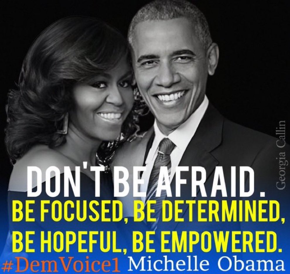 Love this, @MargieVotes. Don’t Be Afraid. #BeFocused #BeDetermined #BeHopeful #BeEmpowered #DemVoice1
Just-#BeAfraid-of-Authoritarian-Presidents