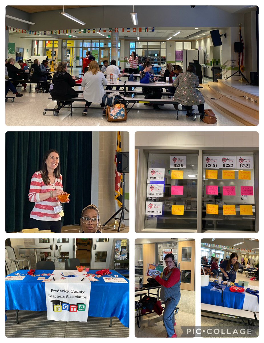 Collaborative professional learning, snacks and prizes = A Successful EdCamp! Thank you to our Leadership Development Committee for hosting our 4th EdCamp. #FCTAEdCamp #LDC #educatorlead