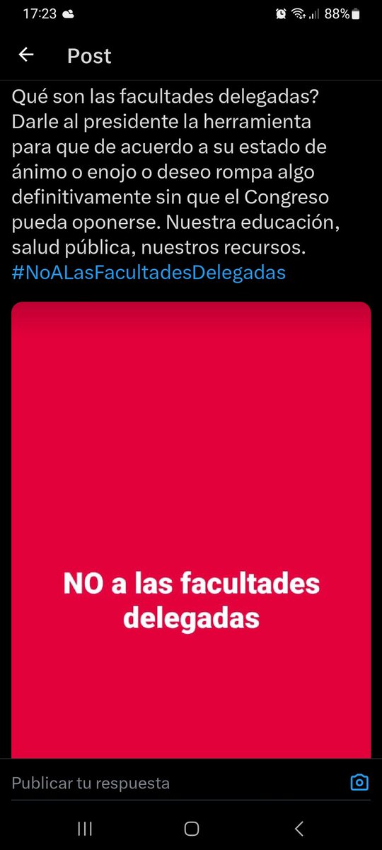 marunga00's tweet image. #NoALasFacultadesDelegadas