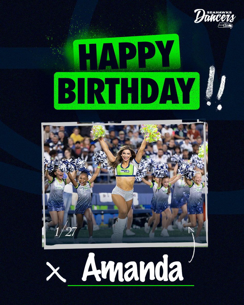 Happy Birthday, Amanda! 💙💚