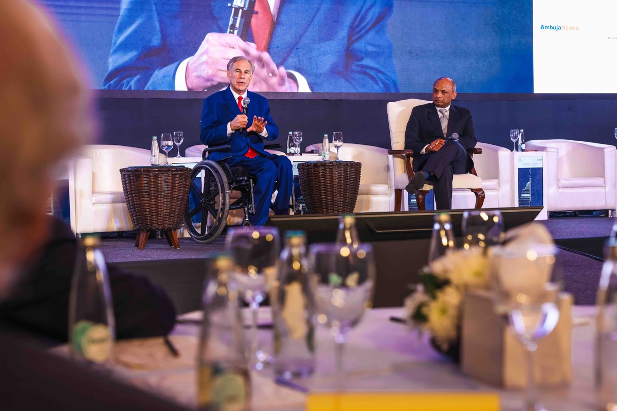 With our talented workforces, innovative industry leaders, and shared spirit of innovation and independence, the future is bright for Texas and India.

Honored to join today's 7th India-U.S. Forum in New Delhi to share Texas' economic success story.

bit.ly/3u9m1o7