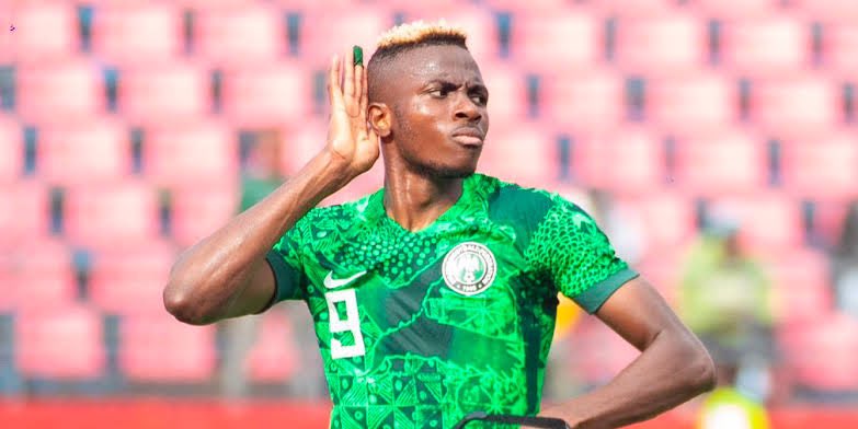 Osimhen’s work rate. That’s why he’s the best.
#NGACMR
#AFCON2023 
#EaglesTracker