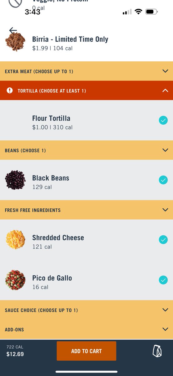 salvalela's tweet photo. @Moes_HQ 
Why is there a $1 up charge for a Flour Tortilla when that’s the only way you can get it? https://t.co/Vb5IUQTSDr