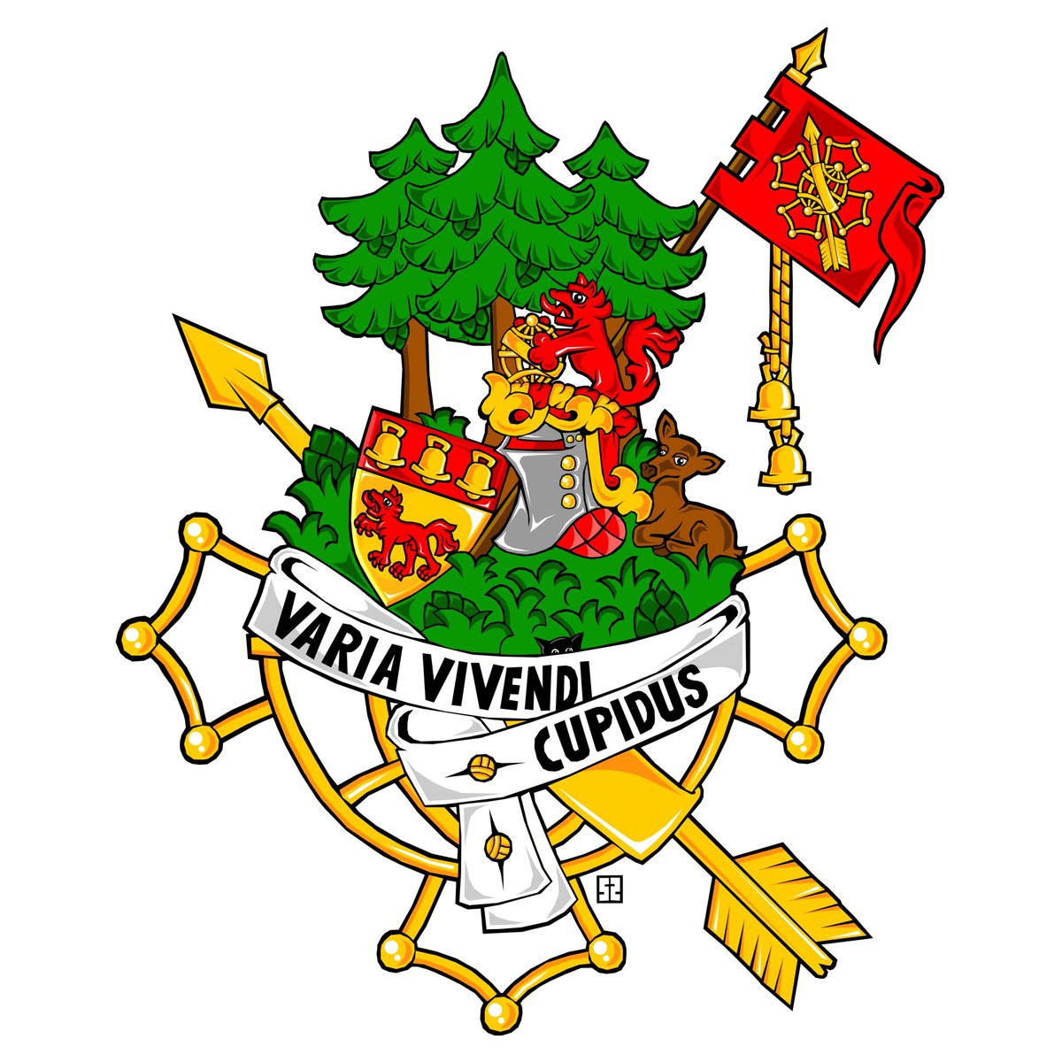 Sivane Saray 🐈‍⬛🇧🇪 Héraldiste (@saraysivane) on Twitter photo 