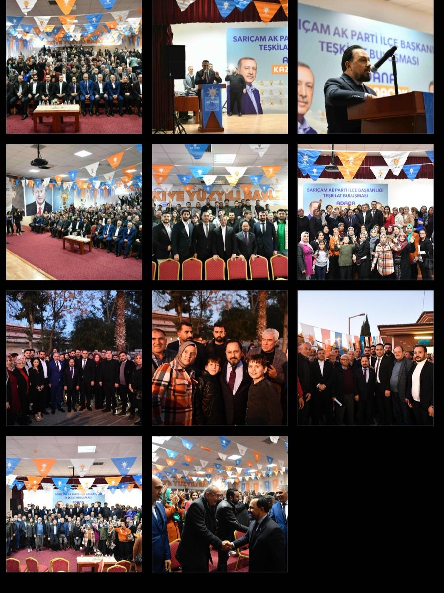 avbilaluludag's tweet photo. Cumhur İttifakı ortağımız Ak Parti Sarıçam İlçe teşkilatının düzenlediği teşkilat toplantısına; Adana Büyükşehir Belediye Başkan Adayımız Fatih Mehmet Kocaispir bey, Ak Parti İl Başkan Yardımcısı Zeynel Abidin Üstemel bey ve MHP Sarıçam İlçe Başkanımız Eyüp Akbulut beyle birlikte katıldık.