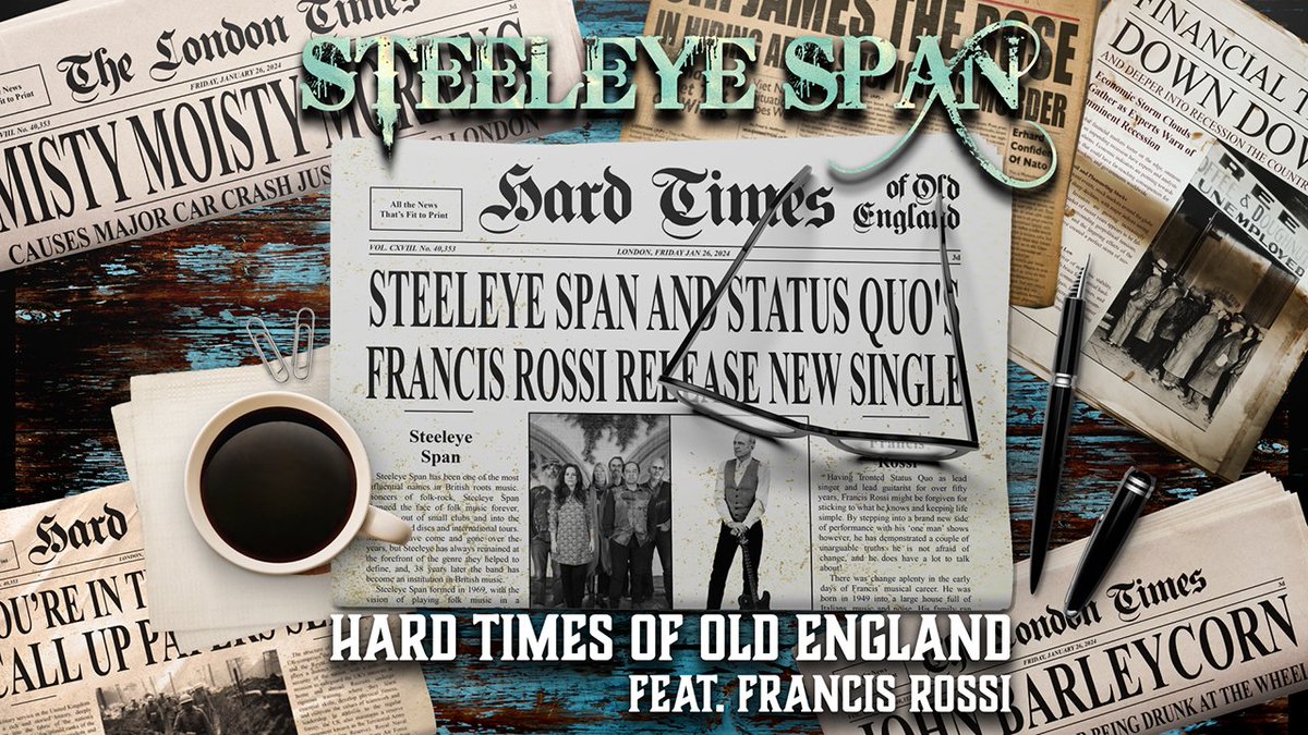 Hard Times Of Old England Steeleye Span with Francis Rossi @frossiofficial @Status_Quo youtu.be/E1sZ283jbh0