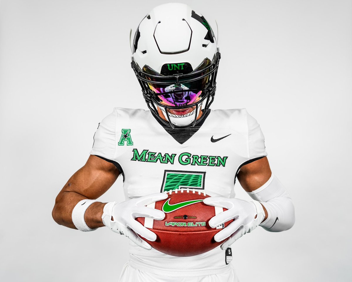 After a great conversation with @CoachSvoboda I’m blessed to receive the opportunity to continue my athletic career at the University of North Texas @__CoachMorris @LarryWMcrae @CoachLWig @Houston_Patt @CoachJRob56