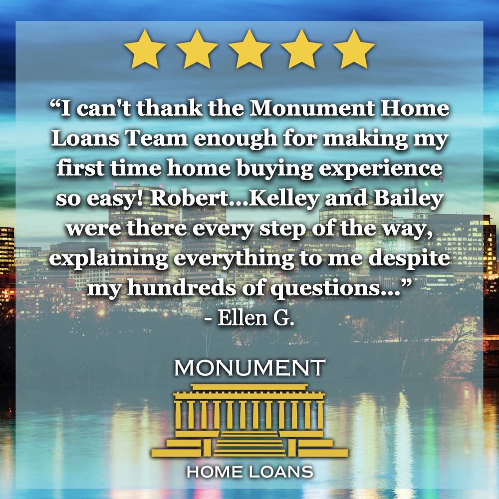We're with you every step of the way! #MonumentHomeLoans