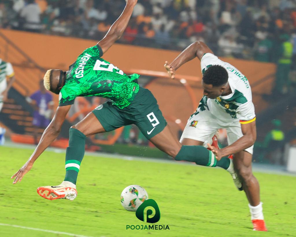 OSIMHEN LION - NO GREE FOR ANYBODY 🇳🇬🔥 #PoojaXAFCON2023