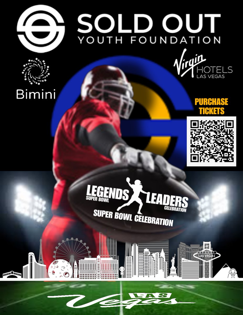 Get tickets now to join us on Feb 9th #lasvegas
@VirginHotelsLV presented by #BiminiHydrotherapy benefiting #soldoutyouthfoundation
@soldout41 Special Guests: @leighsteinberg
@RenaldoWynn @ShermanCocroft @CClemOfficial @DrErinShannon18 Click for tickets 
soldoutyouth.myeventscenter.com/event/2024-Leg…