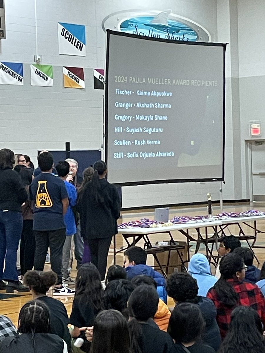 Congratulations to Sofia on winning the inaugural Paula Mueller Leadership Award for Still at Science Olympiad today!