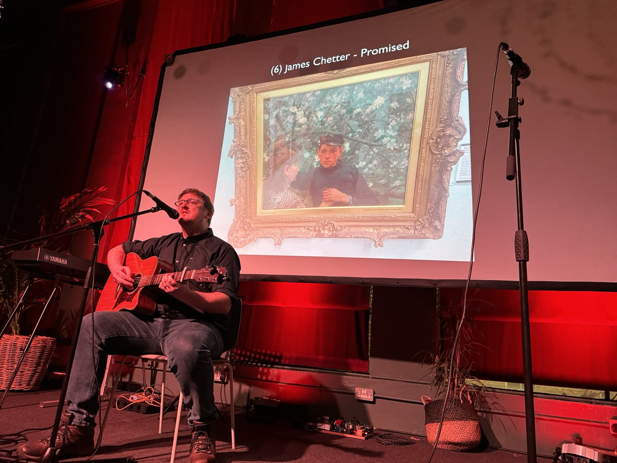 <a href="/LEAFonBoldSt/">LEAF on Bold St</a> <a href="/KingByrne1/">King & Byrne</a> <a href="/HelenMawMusic/">Helen Maw</a> The second half of tonight’s Songwriting Challenge Showcase Final at @leafonboldst is opened by @jameschetter with his song Promised.