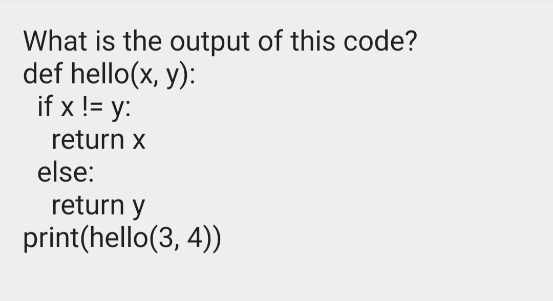 anikislam129's tweet photo. Can you crack this python code
Write ✍️ your answer in the comments.
#pythonprogramming #100DaysOfCode #CodingChallenge 
#programming https://t.co/5c4DujIYbb