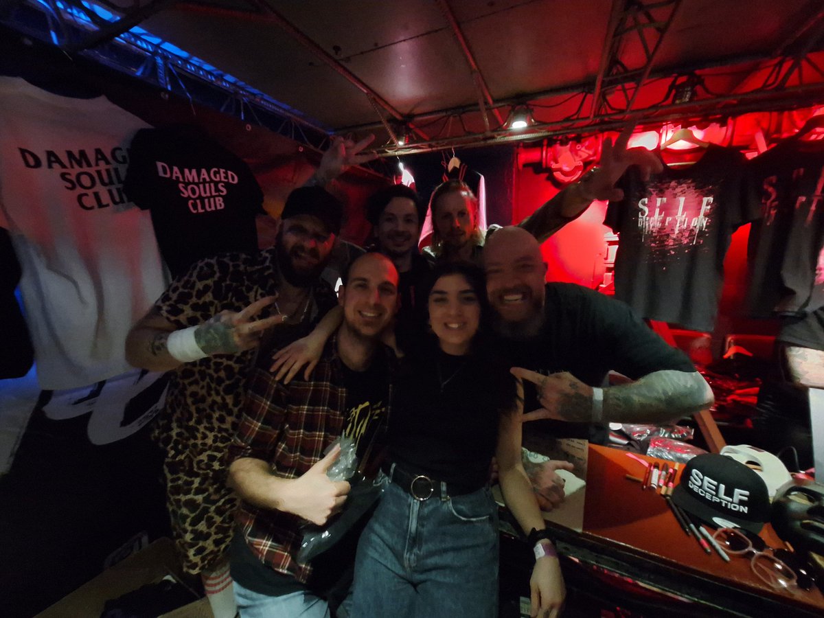 Great gig yesterday with <a href="/selfdecsthlm/">Self Deception</a> .
What a way to start the year