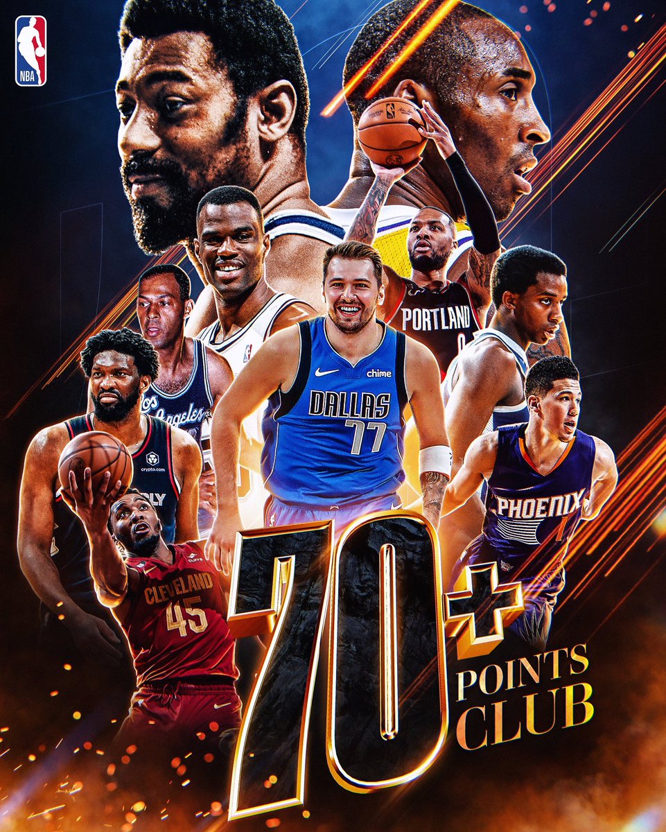 germ4's tweet photo. The NBA 70 point club added two new members this week! There was also two players who scored 60 plus this week as well! Could we see someone get to 80 or even 100? What you think? #arrowsuppodcast #podcast #nba #70pointclub https://t.co/rtf2xvpQAv