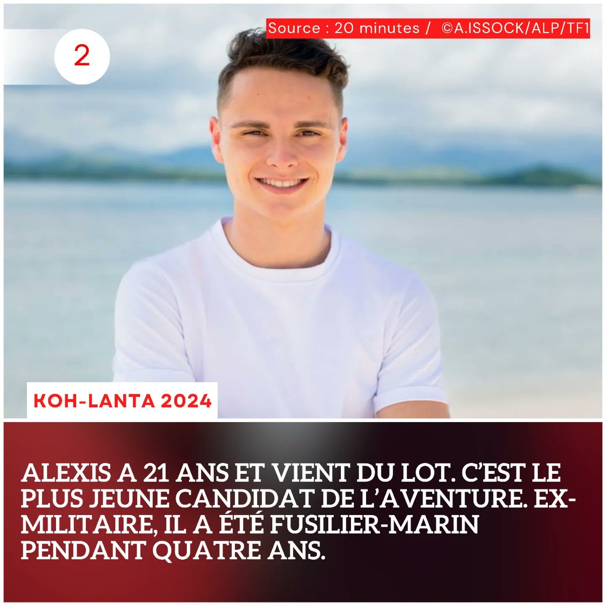 sahbymehalla's tweet photo. « Koh-Lanta, les chasseurs d’immunité » : Qui sont les candidats de cette nouvelle saison ?

La nouvelle saison de « Koh-Lanta » reviendra le mardi 13 février à 21h10 sur TF1. Vingt candidats s’affronteront et tenteront de dénicher le maximum de colliers d’immunité https://t.co/yrBAUH4qBG