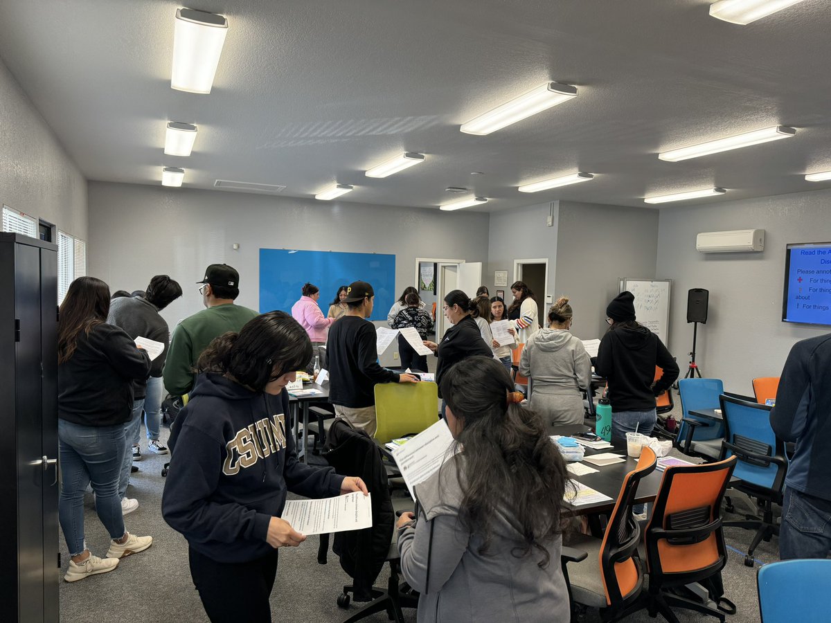 Saturday Academy facilitated by our fearless leader, Associate Superintendent @LCortezGUSD. Teachers are learning how to strengthen connections in the classroom which is key to fostering a positive learning environment. @GUSDEdServices @zjgalvan @callme_sanchez @aqgillespie