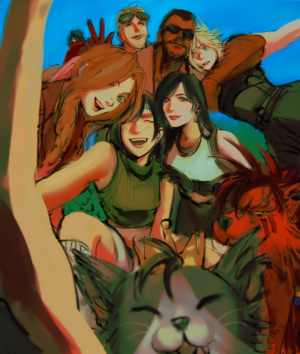_ymr18's tweet photo. Found family 
#FF7 https://t.co/CRWZOE0GCl