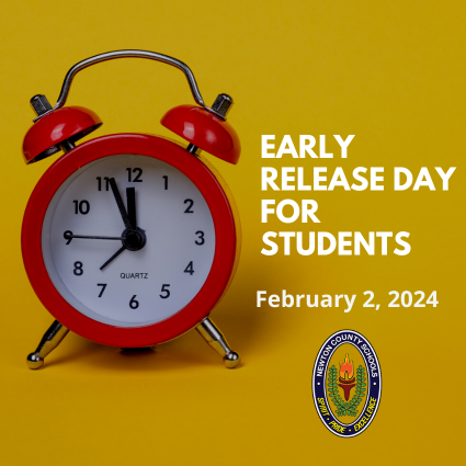 Don't Forget! This Friday, February 2, 2024 is an EARLY RELEASE DAY for PARENT/TEACHER CONFERENCES. newtoncountyschools.org/departments/pu…