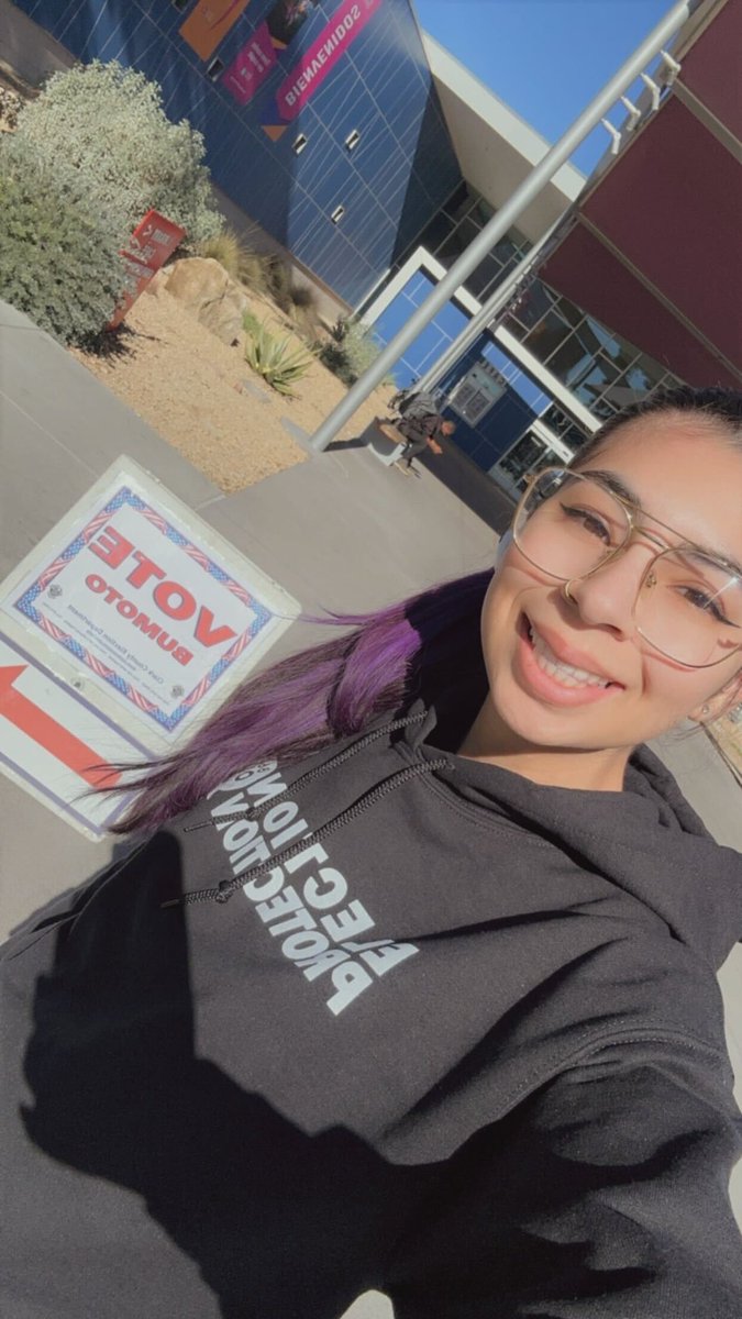 First day of early voting means we’re out observing at polling locations across the state to ensure democracy is functioning the way it’s supposed to! 🗳️#LetNevadansVote